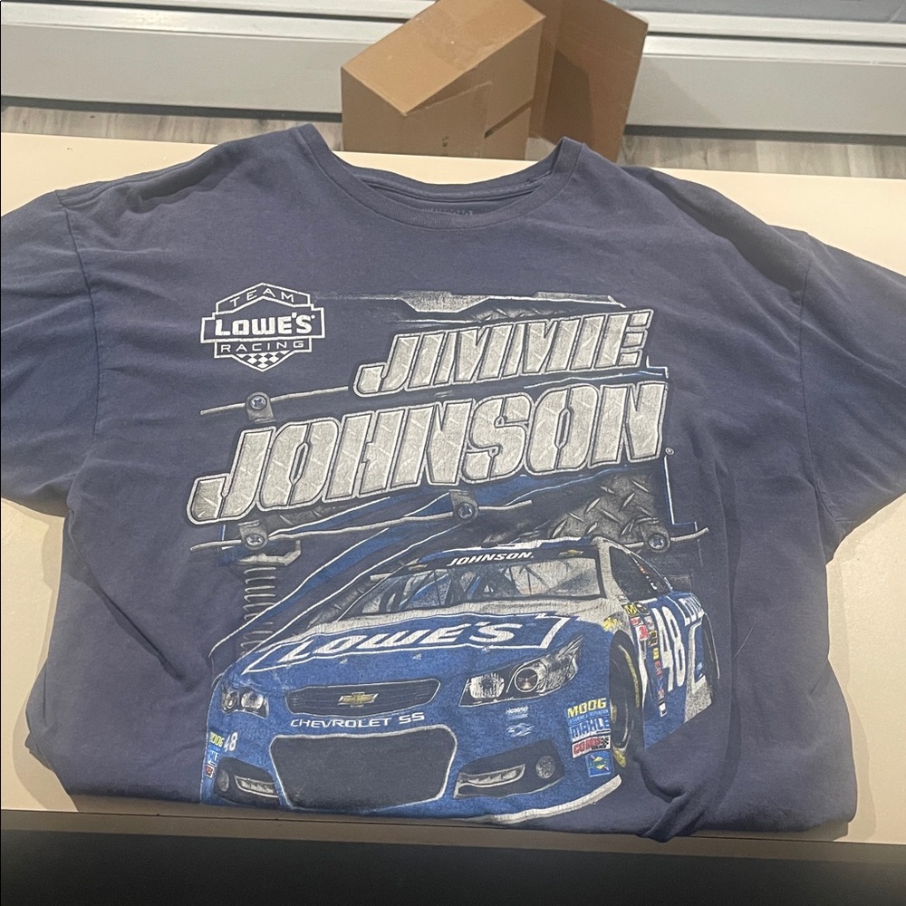 Jimmie Johnson Kids Racing T-Shirt - Blue